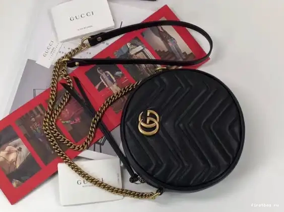 Firstbag ru Marmont GG bag Gucci mini round shoulder 0612